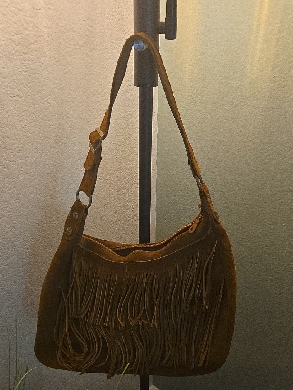 Minnetonka Suede Fringe Western Bag Medium Size